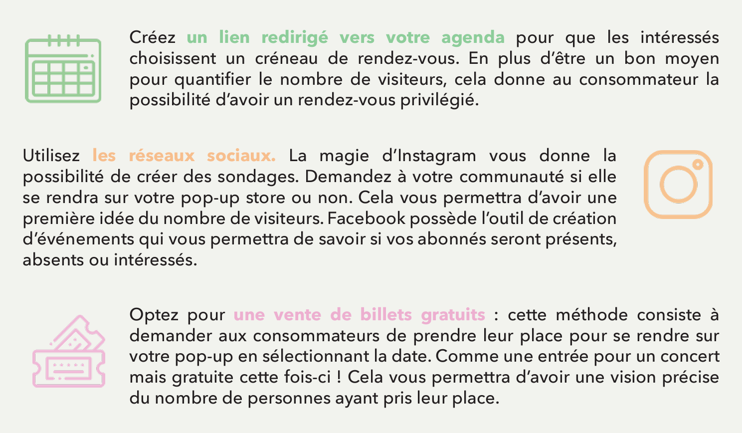 estimer le flux de visiteurs moyen pour votre pop-up store