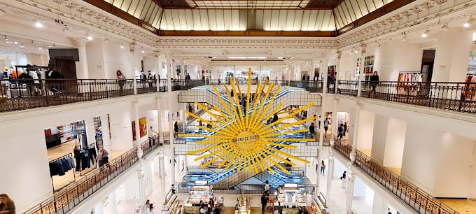 boutiques centre commercial bon marché paris