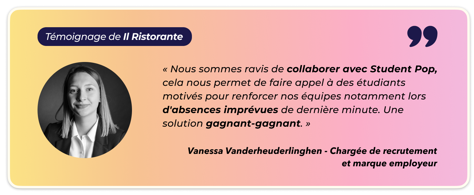 Embauche en restauration collective