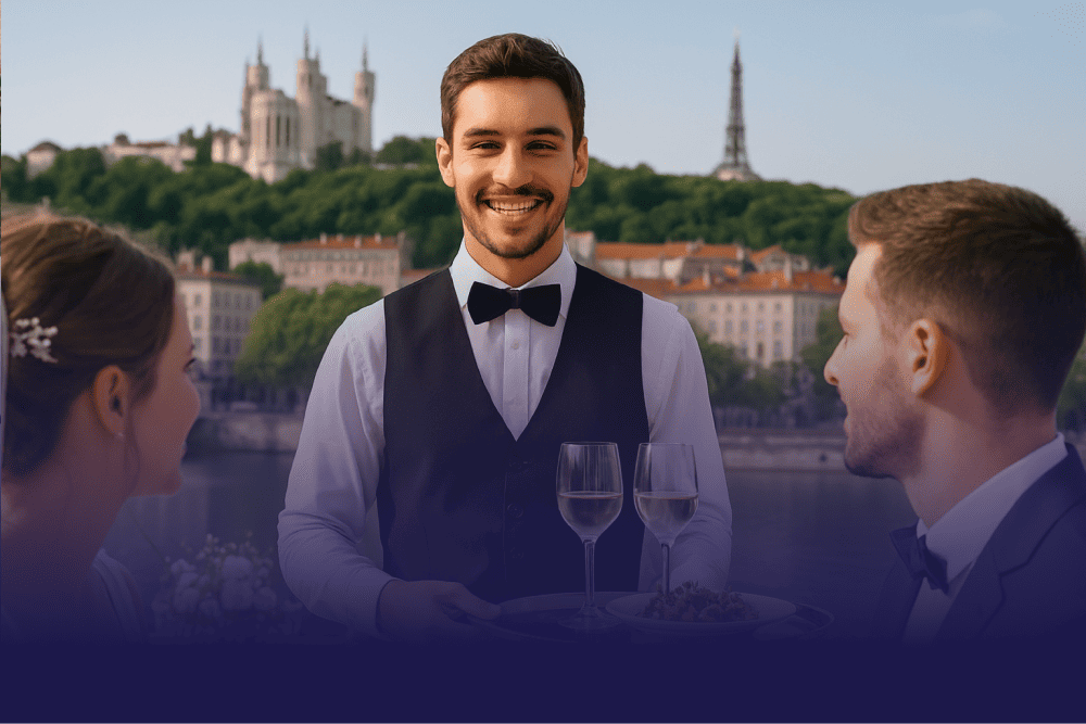 serveur mariage
